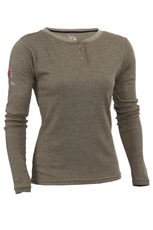 DRIFIRE TECGEN Women's FR Long Sleeve Henley - TEE1NHW