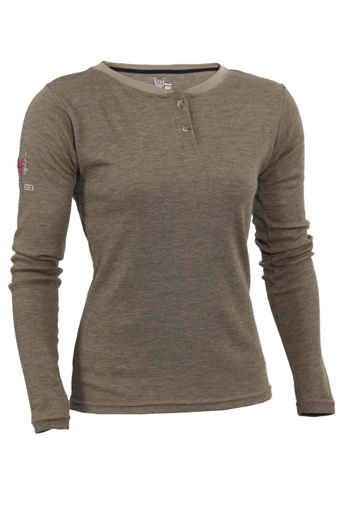 DRIFIRE TECGEN Women's FR Long Sleeve Henley - TEE1NHW