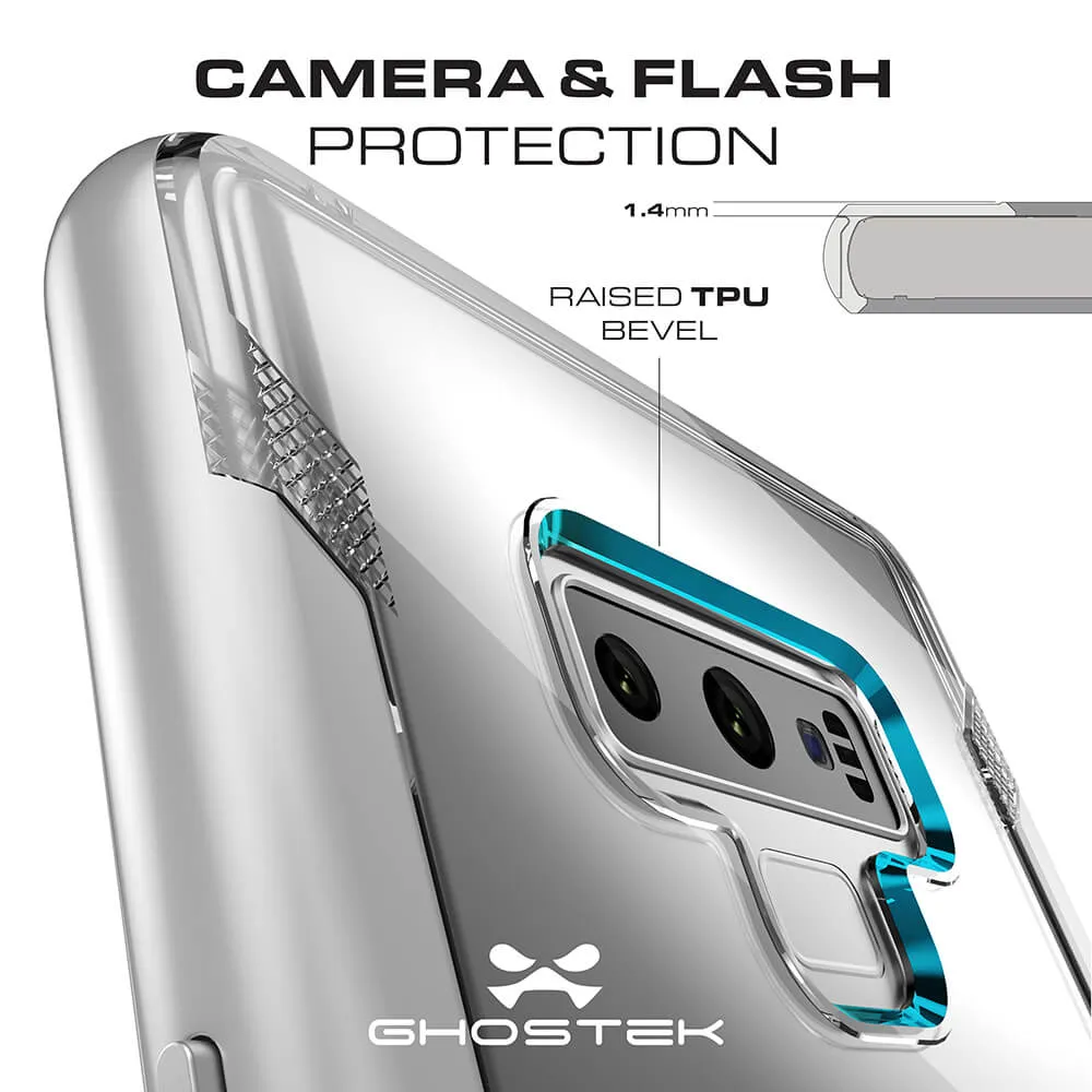 Galaxy Note 9 Case, Ghostek Cloak 3 Full Body TPU [Shockproof] | SILVER