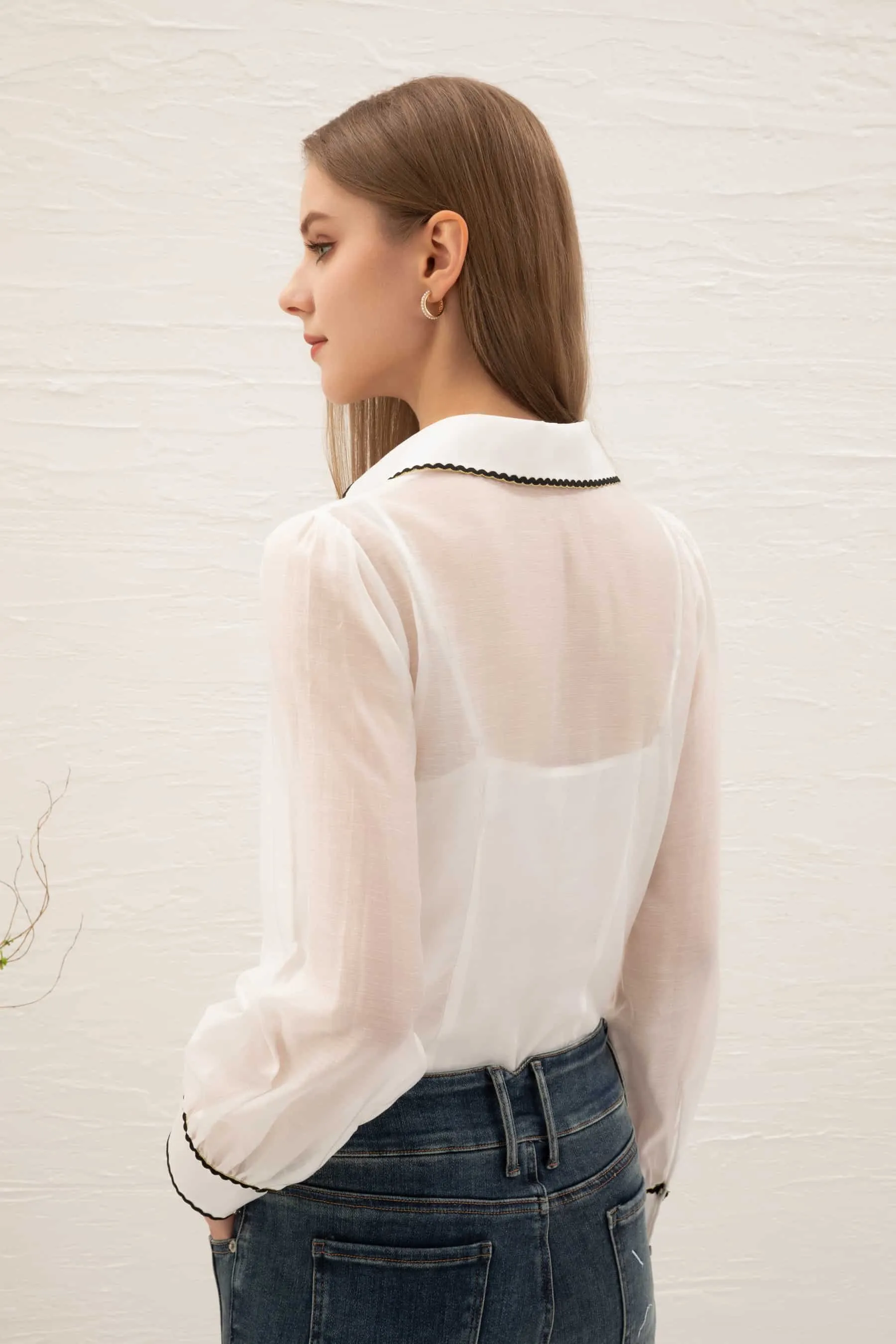 GDS Missika Tencel Blouse | White