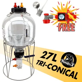 Gen3 27L FermZilla Tri-Conical Complete Pressure Brewing Kit