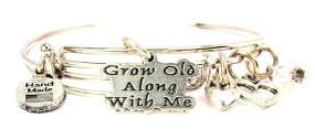 Grow Old Along With Me Expandable Bangle Bracelet Set