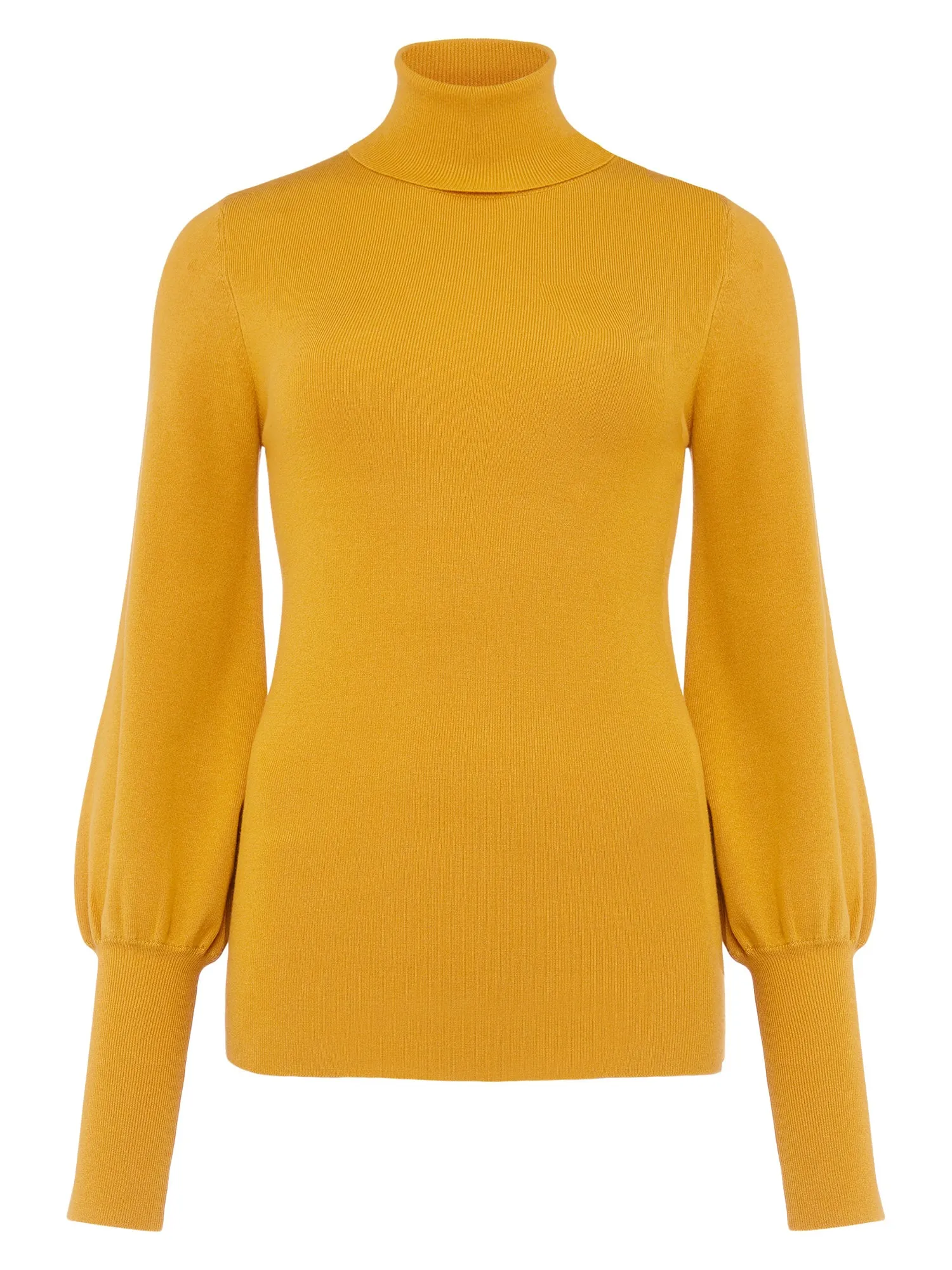 Gwyneth Balloon Sleeve Fine Knit Jumper