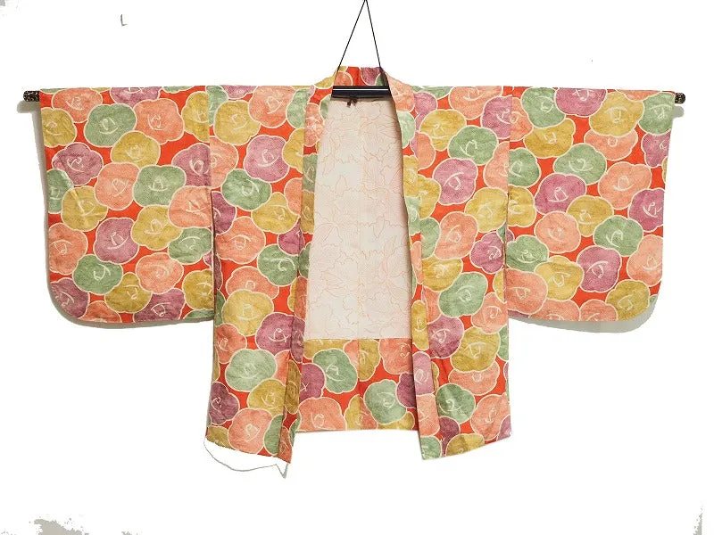 ha0051 haori - haorijJacket -   Japanese vintage jacket silk