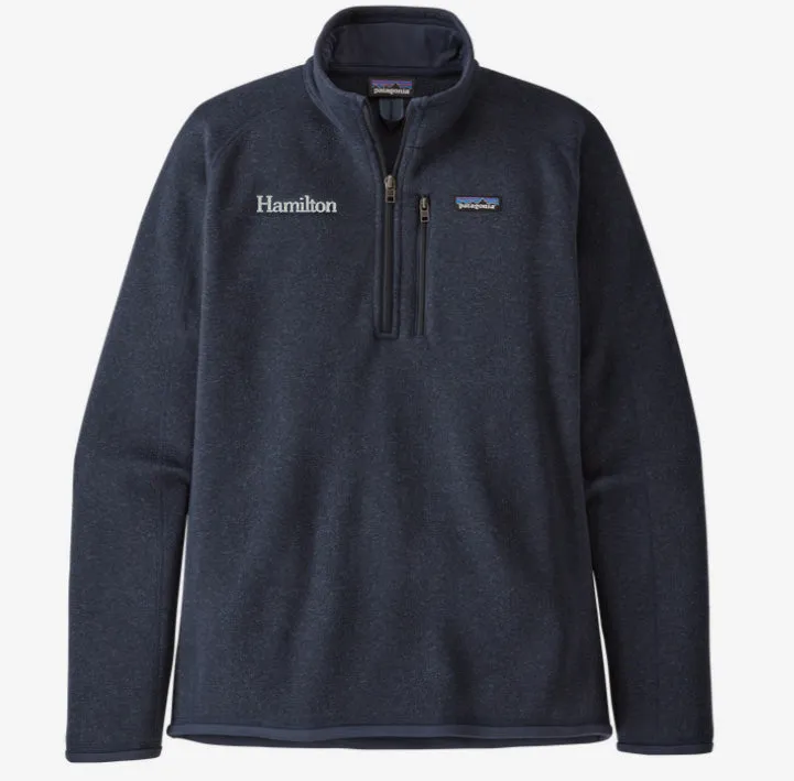 Hamilton Men's Better Sweater 1/4 Zip - Navy