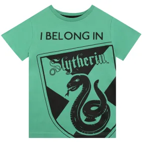 Harry Potter T-Shirt - I Belong In Slytherin