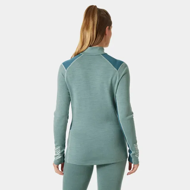 Helly Hansen Women's LIFA® Merino Midweight Half-Zip Base Layer