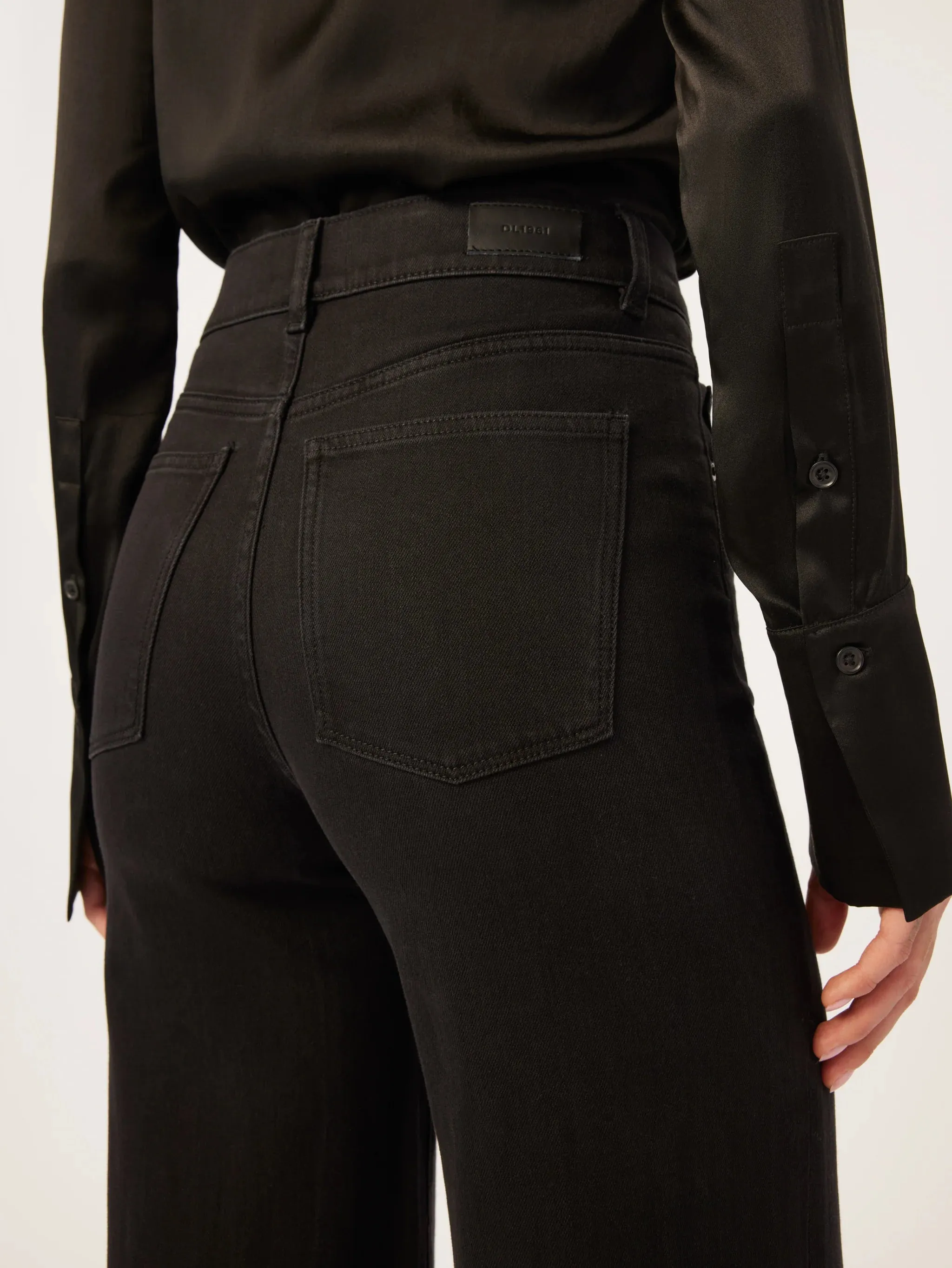 Hepburn Wide Leg - Jet Black