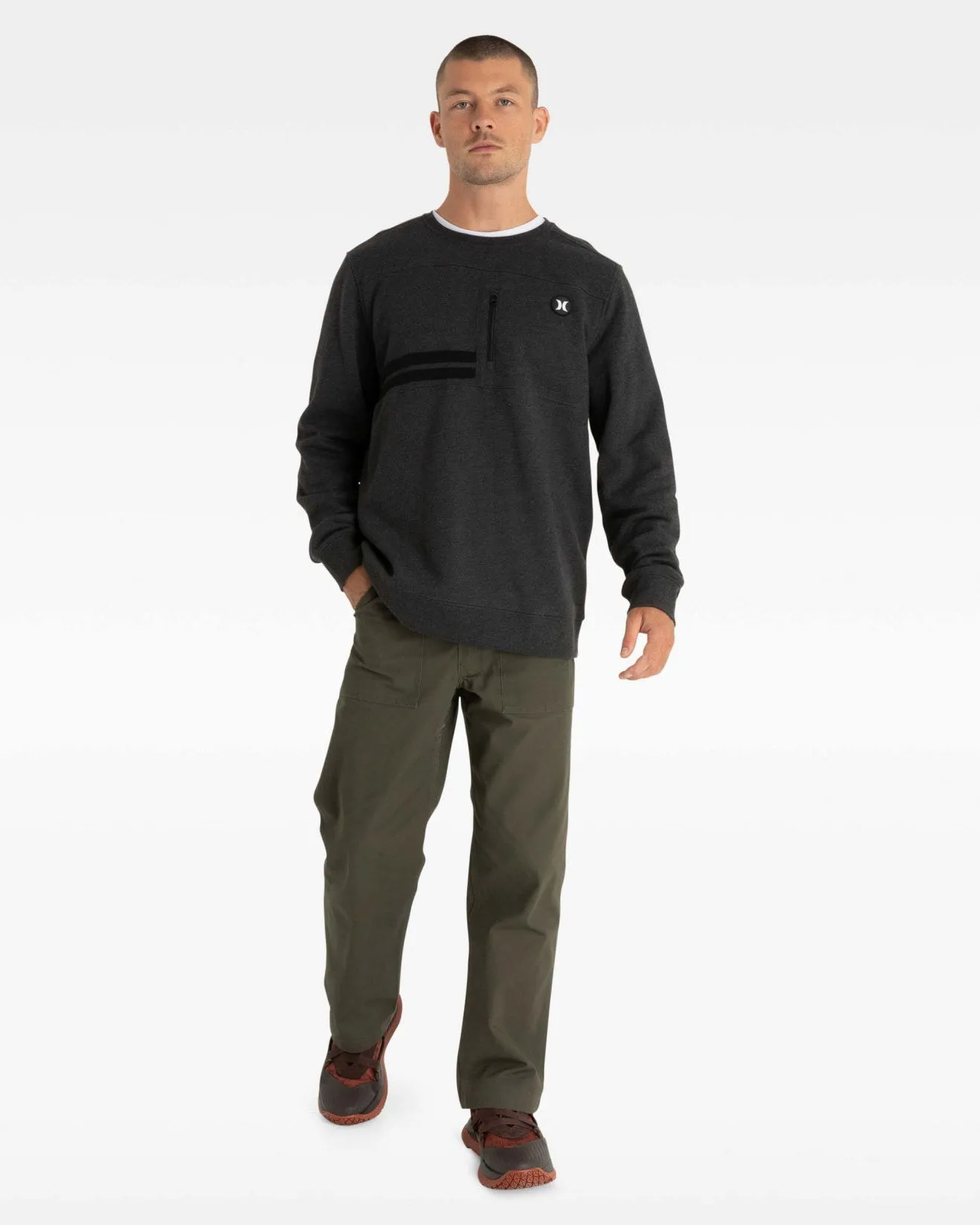 Hurley Block Party Fleece Crew