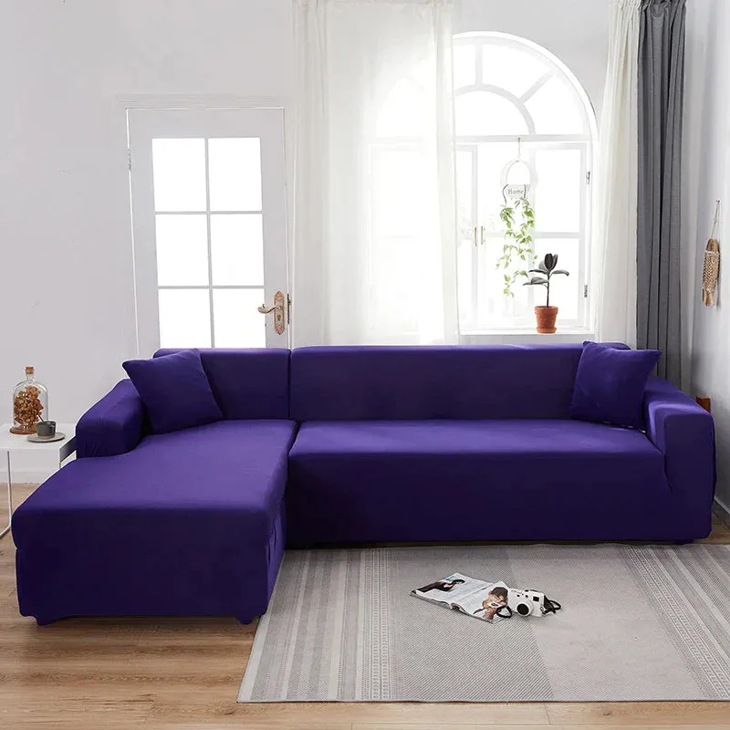 Indigo couch cover