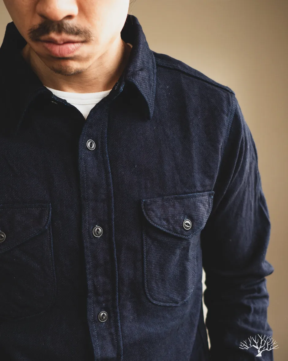 Indigo Selvedge Heavy Flannel