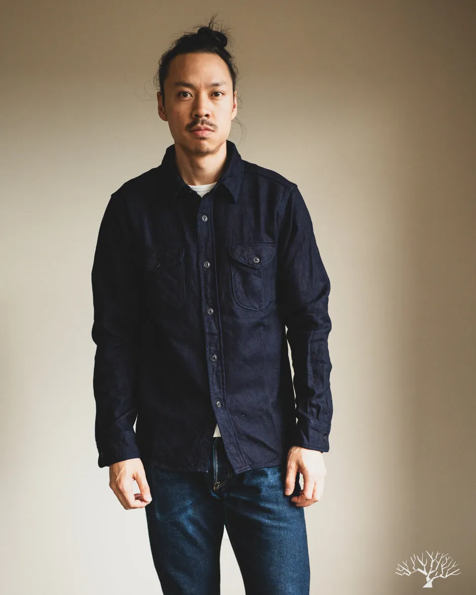 Indigo Selvedge Heavy Flannel