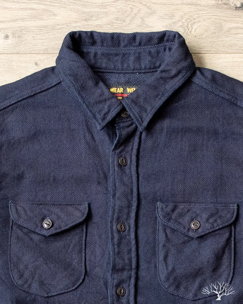 Indigo Selvedge Heavy Flannel