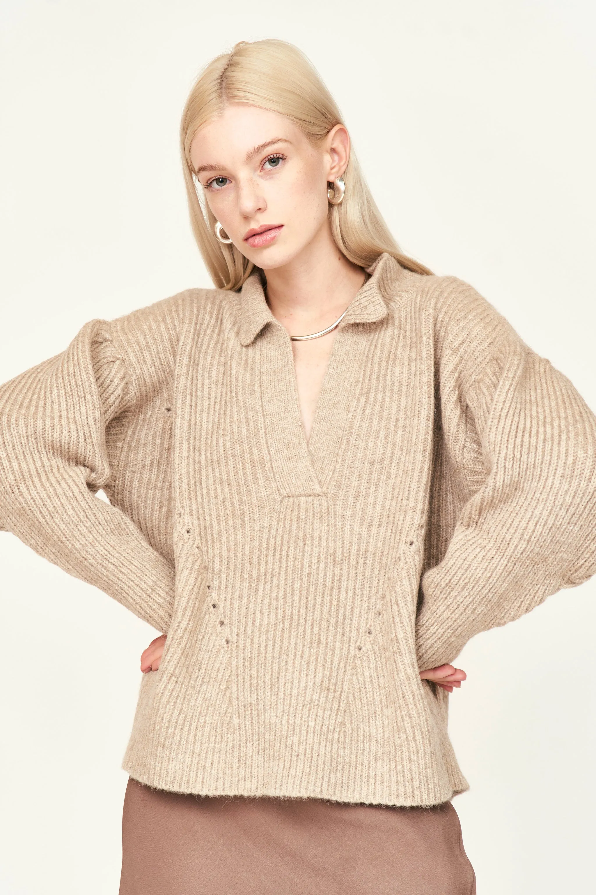 Jackson Sweater in Camel