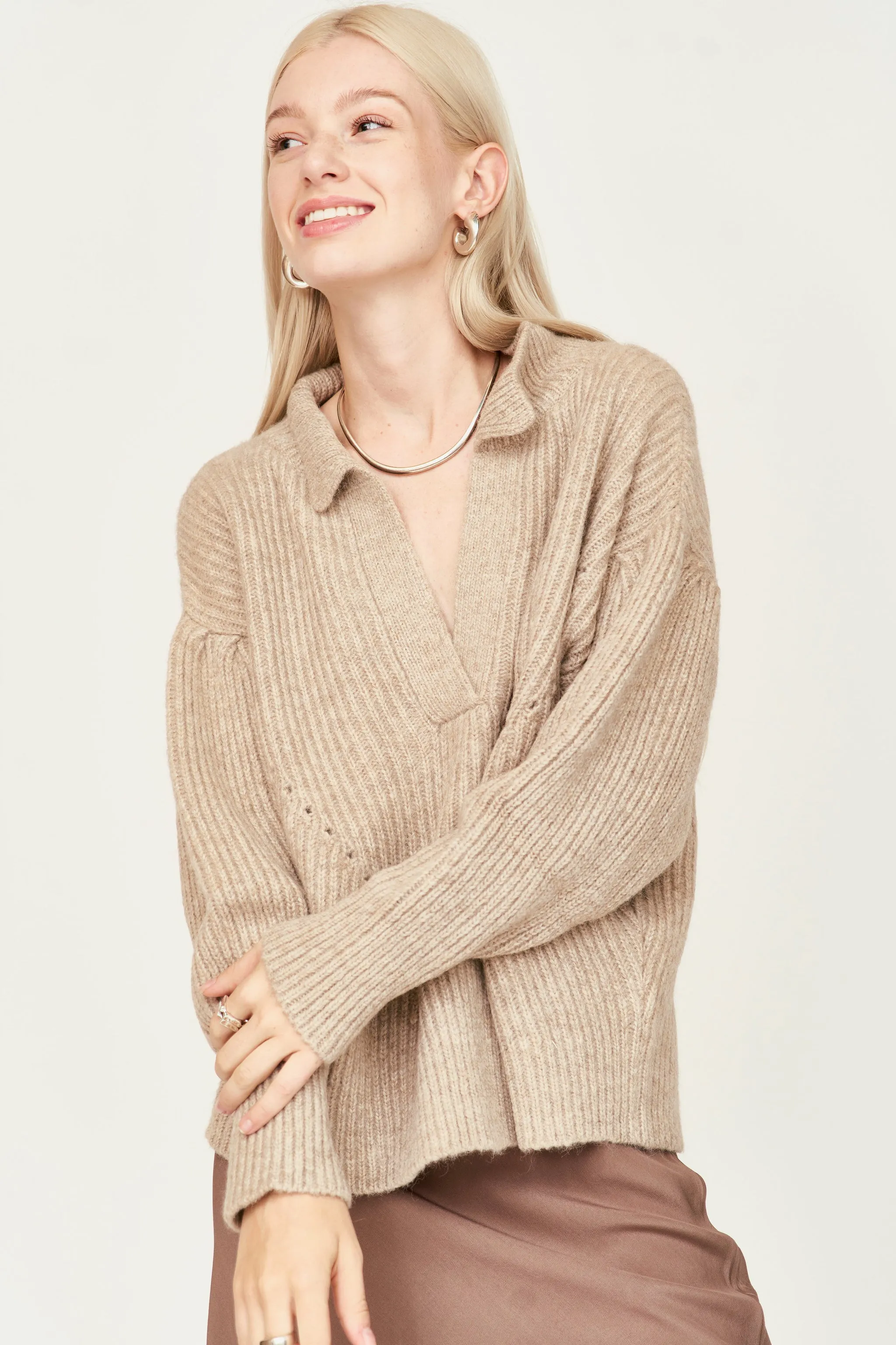 Jackson Sweater in Camel