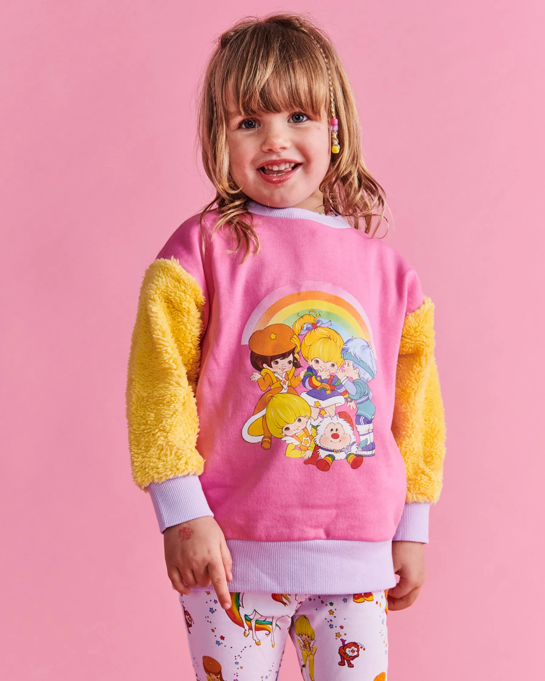 Kip & Co x Rainbow Brite Friends Forever Organic Cotton Sweater