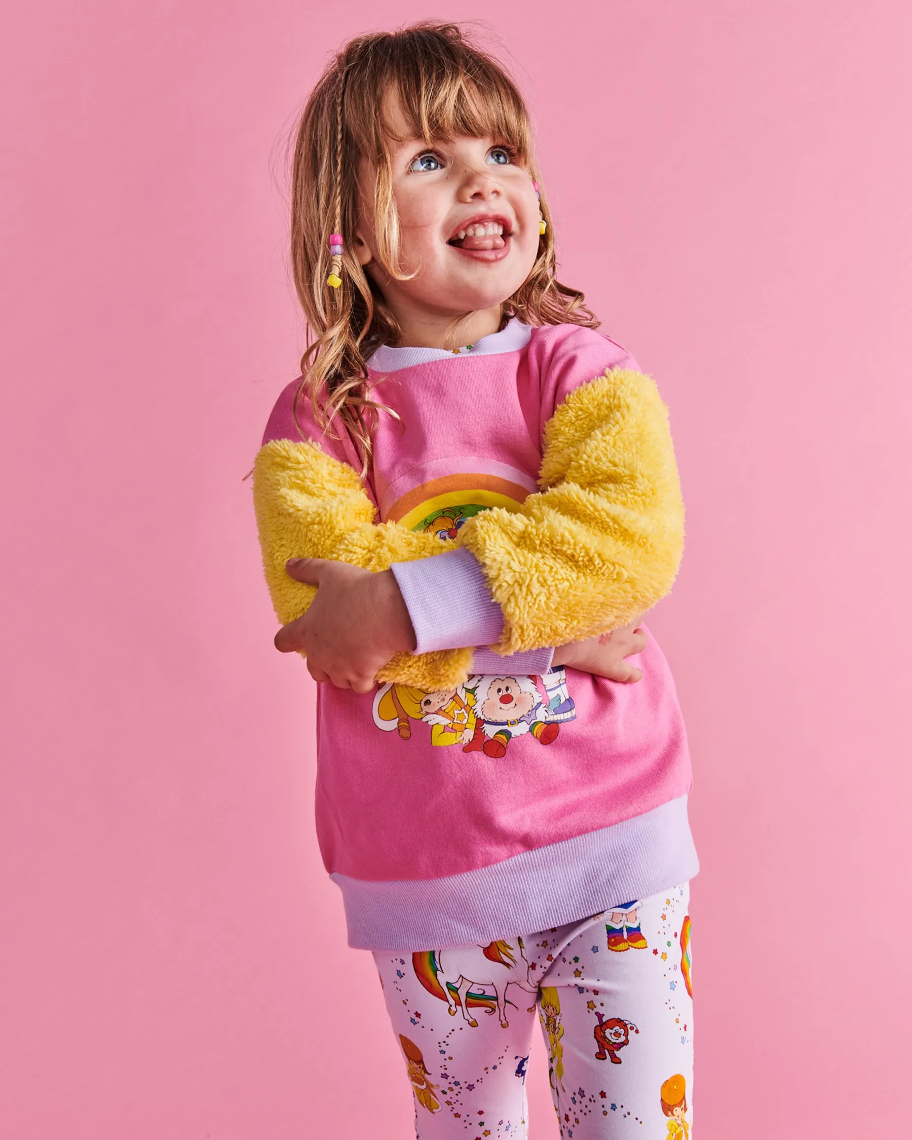 Kip & Co x Rainbow Brite Friends Forever Organic Cotton Sweater