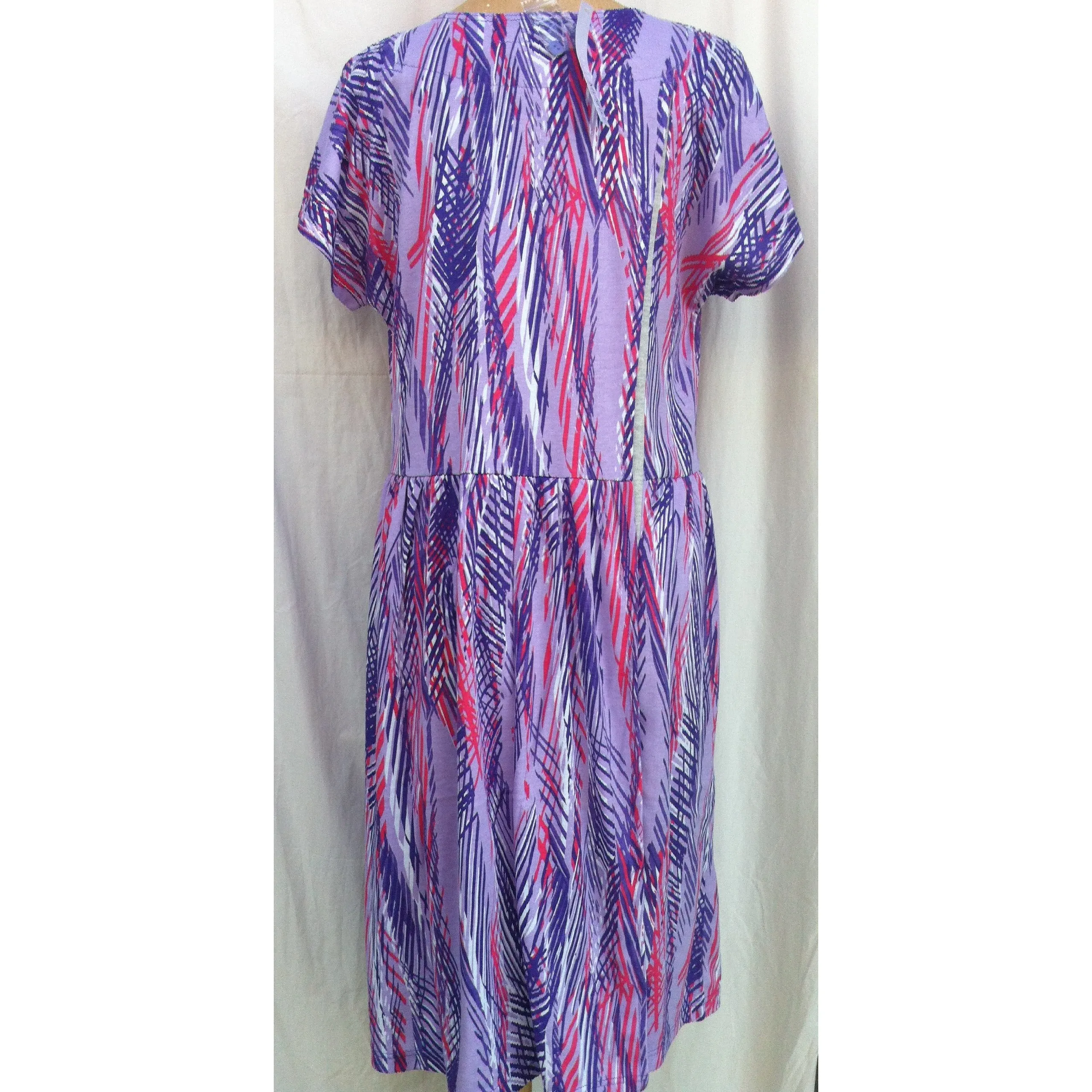 (L4) DAINTREE - LILAC - Budget Split Back Day Dress