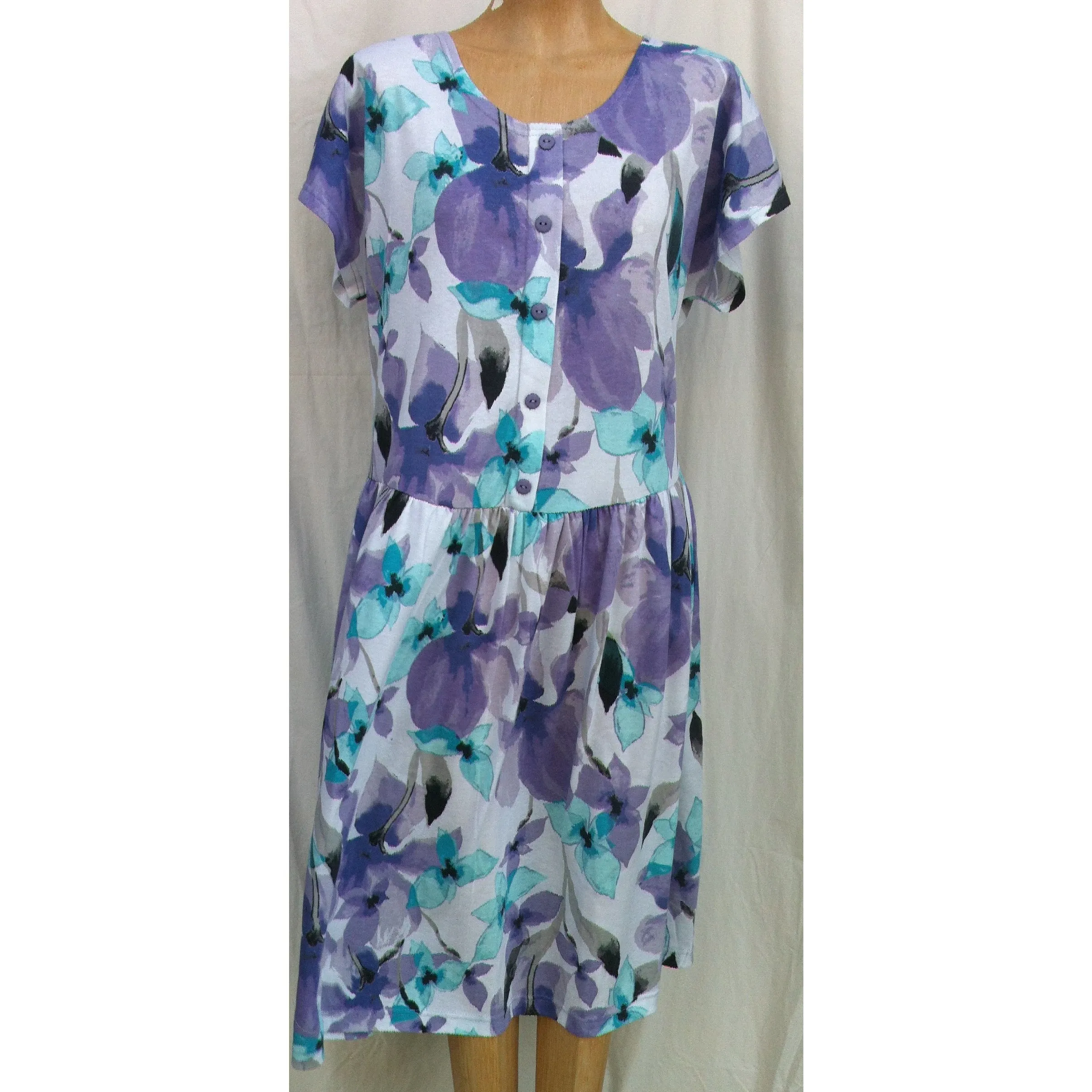 (L4) INGRID - LAVENDER - Budget Split Back Day Dress