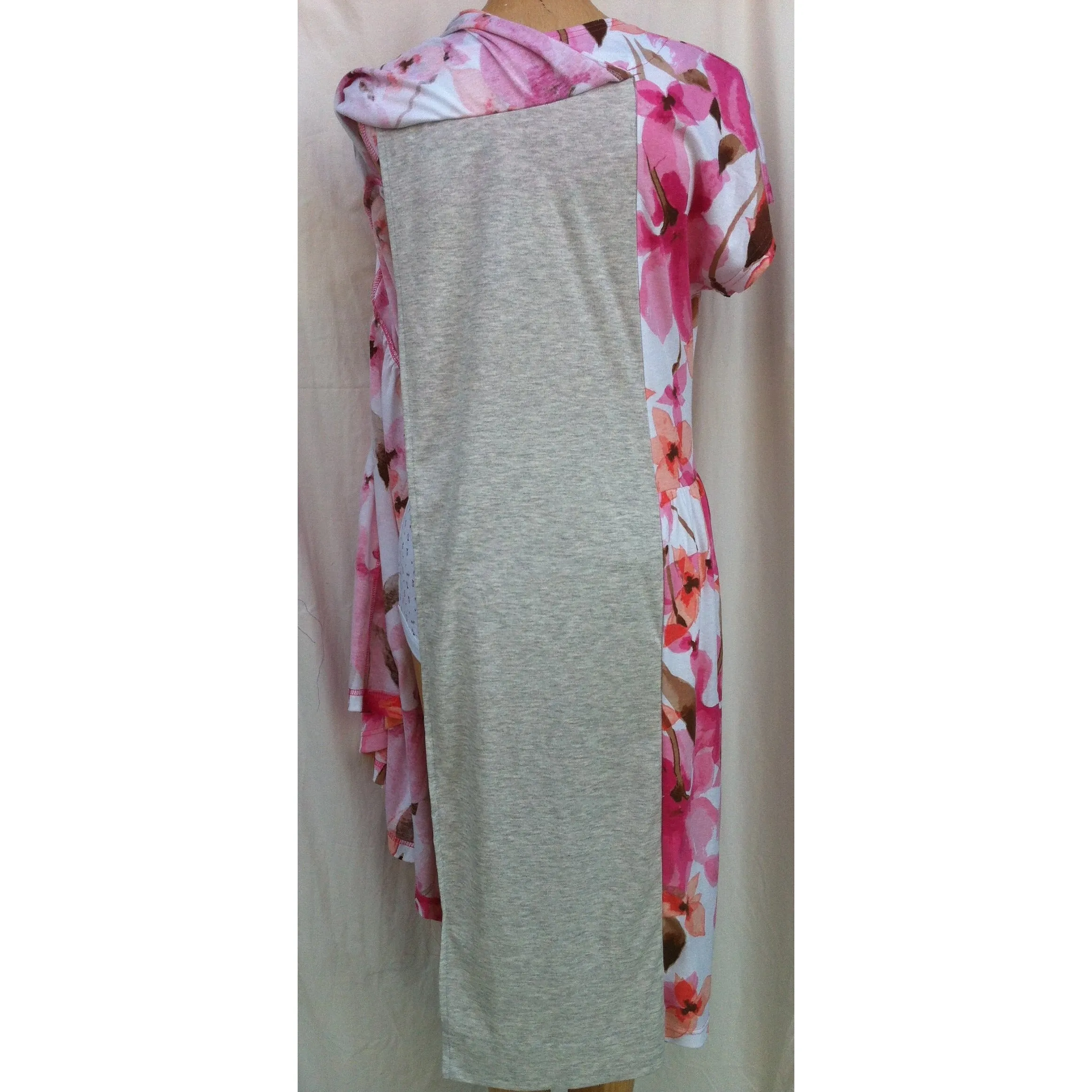 (L4) INGRID - PINK - Budget Split Back Day Dress