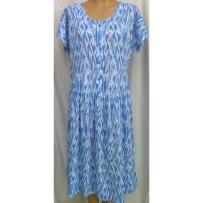 (L4) VANCOUVER - FRENCH BLUE - Budget Split Back Day Dress