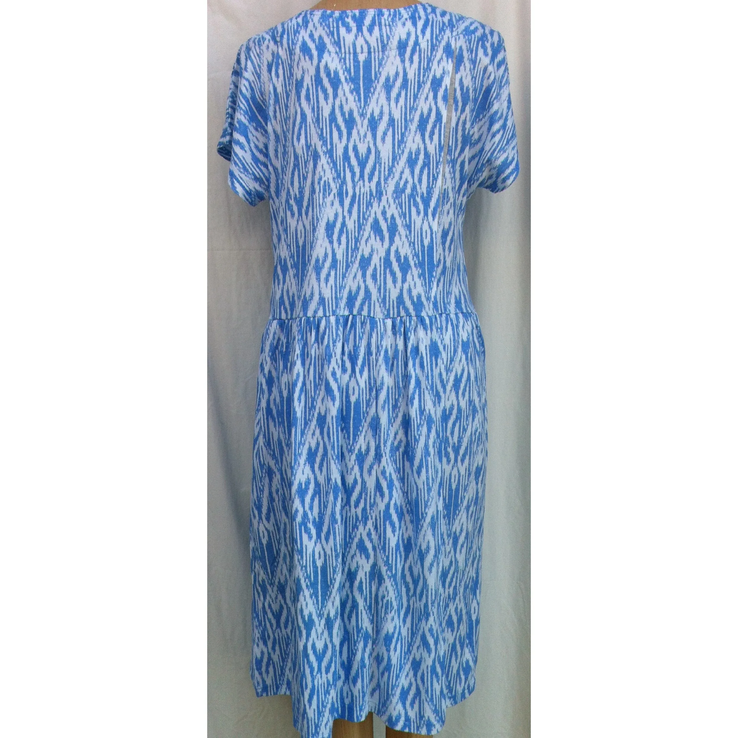 (L4) VANCOUVER - FRENCH BLUE - Budget Split Back Day Dress