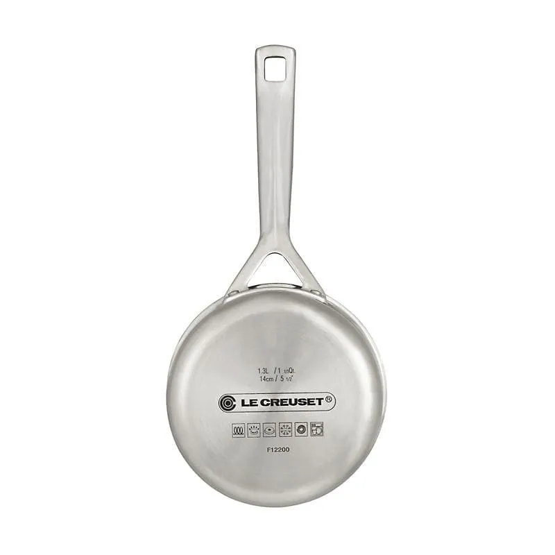 Le Creuset 3-ply Stainless Steel Non-Stick Milk Pan 14cm / 1.3L