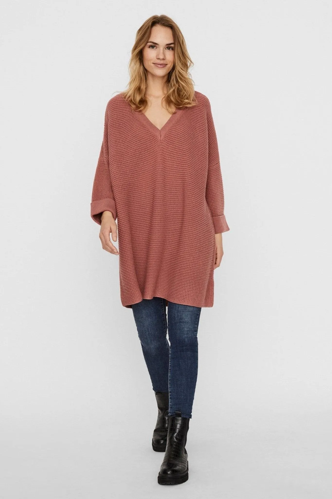 Leanna knit jumper - Rosa