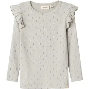 Lil'Atelier Mirage Gray Snow Drop Gago Kuo Slim Blouse