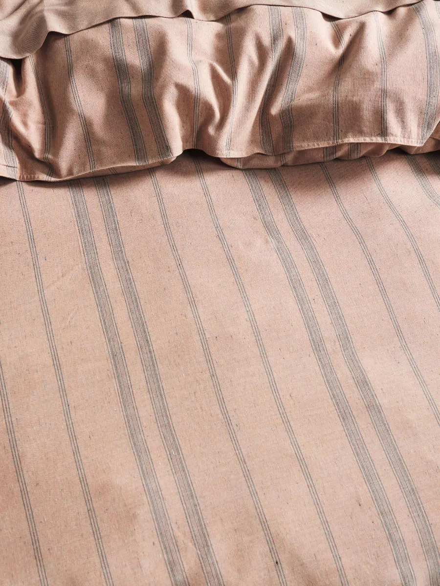 LINEN HOUSE REJEANERATION HALI RUST QUILT COVER SET