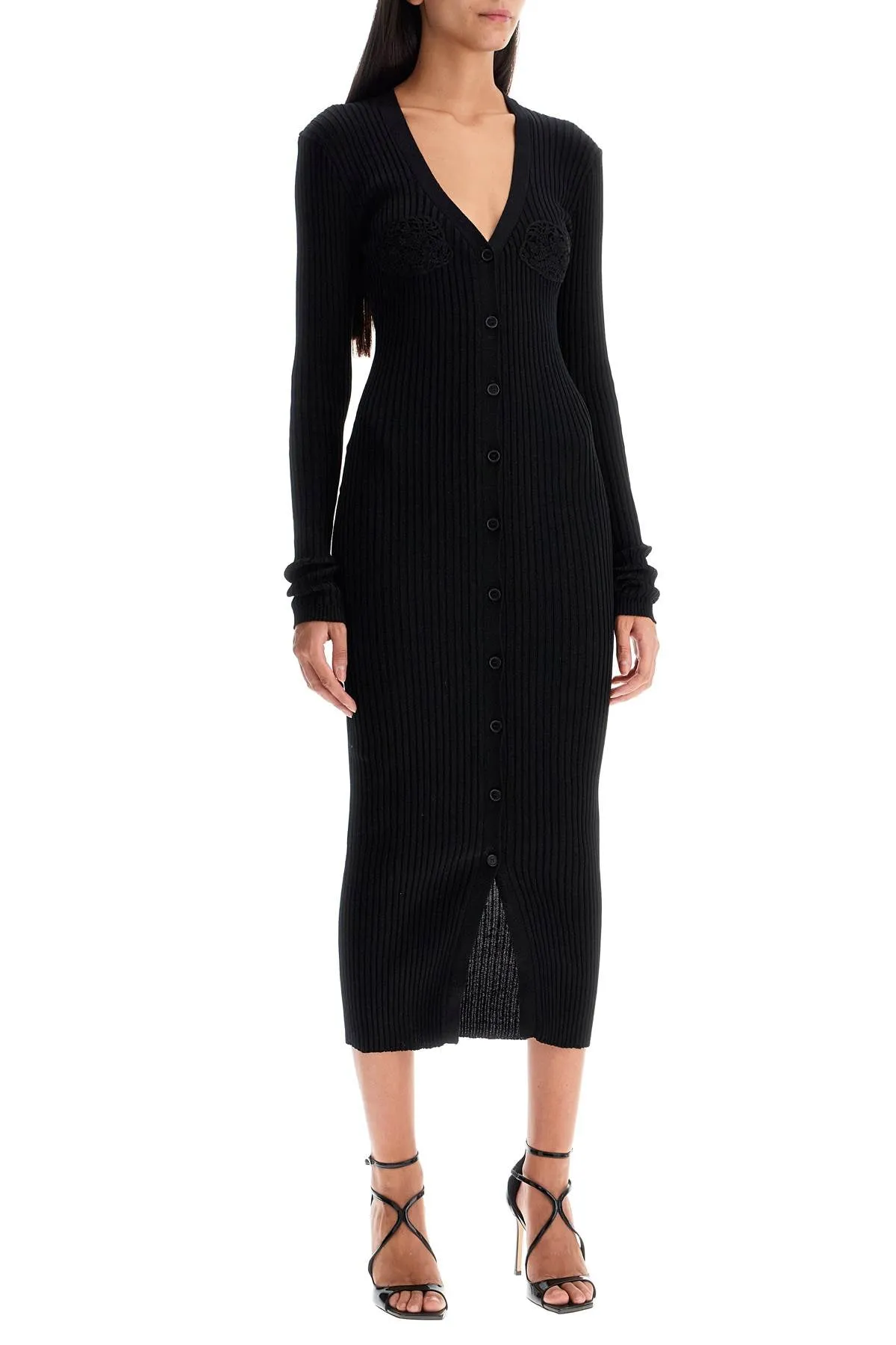 Magda Butrym crochet cardigan dress