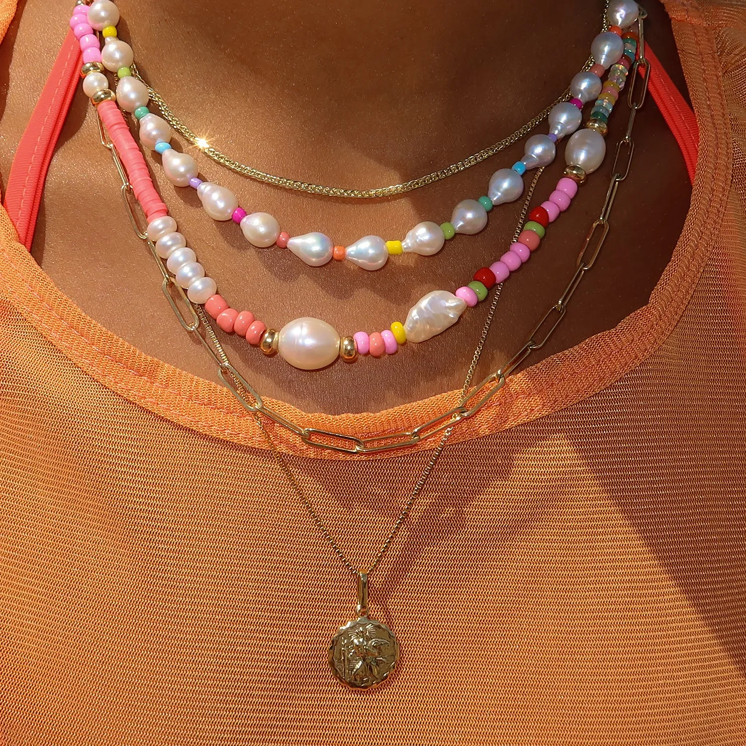 Malibu Necklace | Pearl