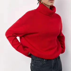 Mariana Viscose Turtleneck Jumper