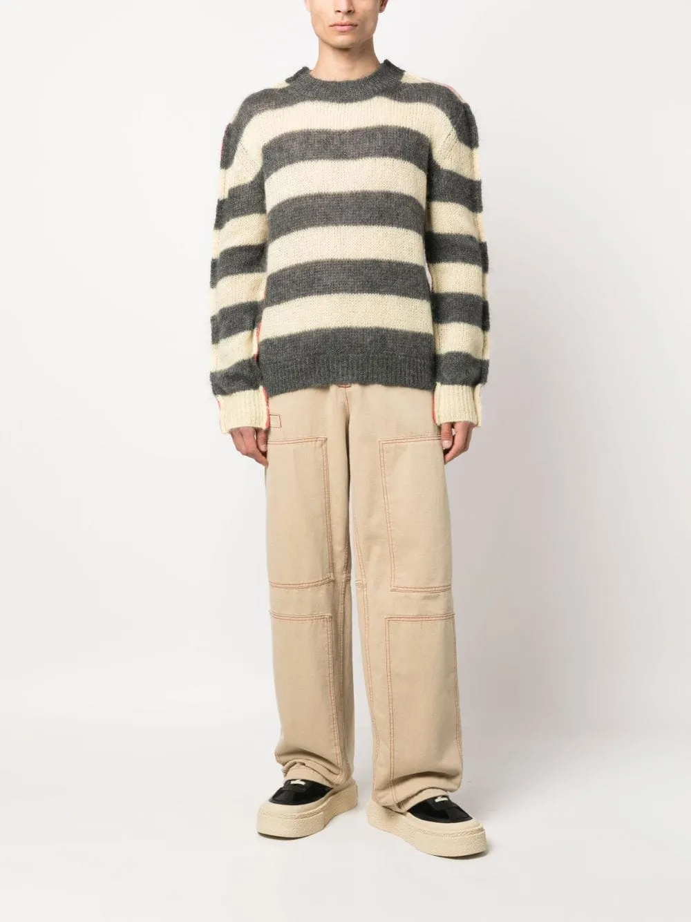 Marni Sweaters Beige