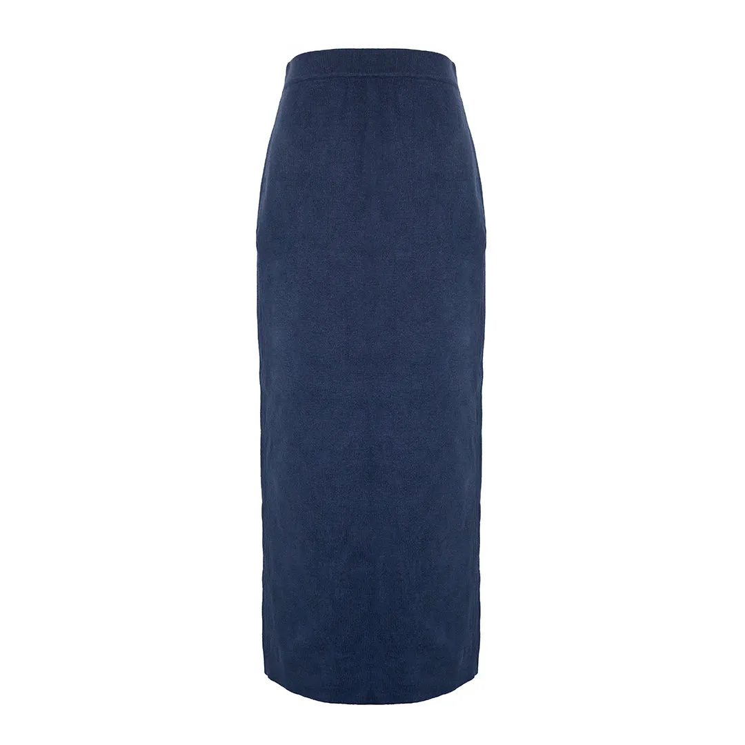 MASON'S DAUGHTER Stella Skirt, Navy Knit