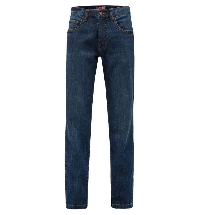 Mens Hard Yakka Heritage Regular Jeans Tough Denim Indigo Y03100