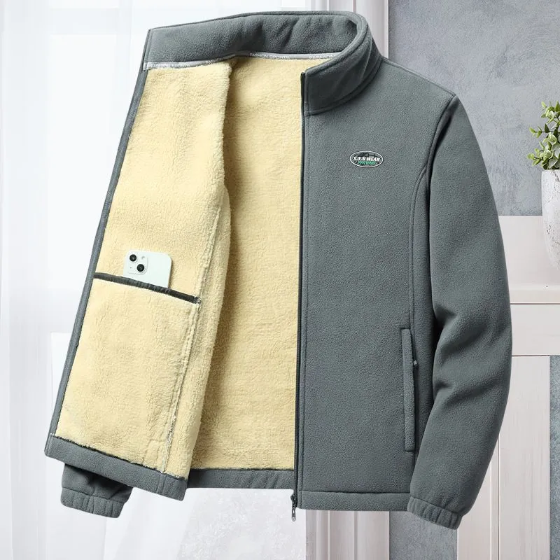 Men's Soft Polar Fleece Jacket