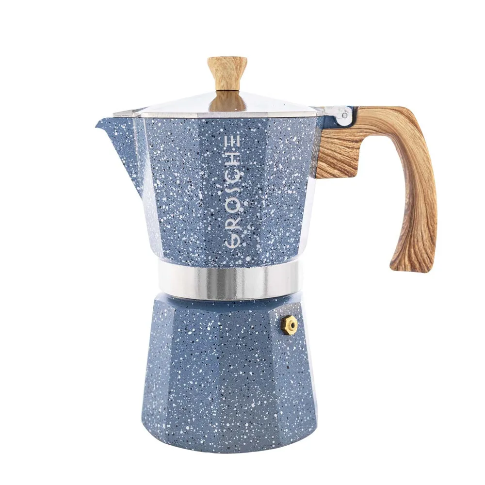 MILANO STONE Stovetop Espresso Maker, Moka Pot | OPEN BOX