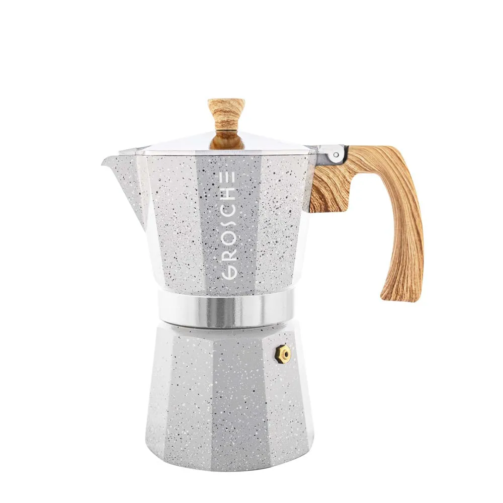 MILANO STONE Stovetop Espresso Maker, Moka Pot | OPEN BOX