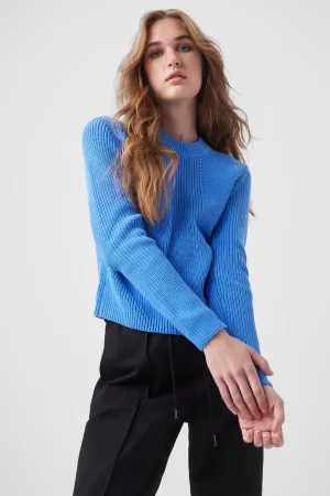 Mozart Crew Neck Sweater - Ultramarine