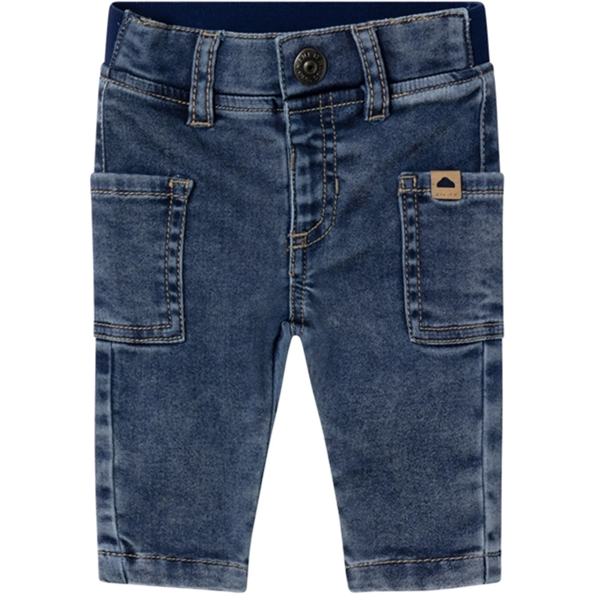 Name it Dark Blue Denim Silas Slim Jeans