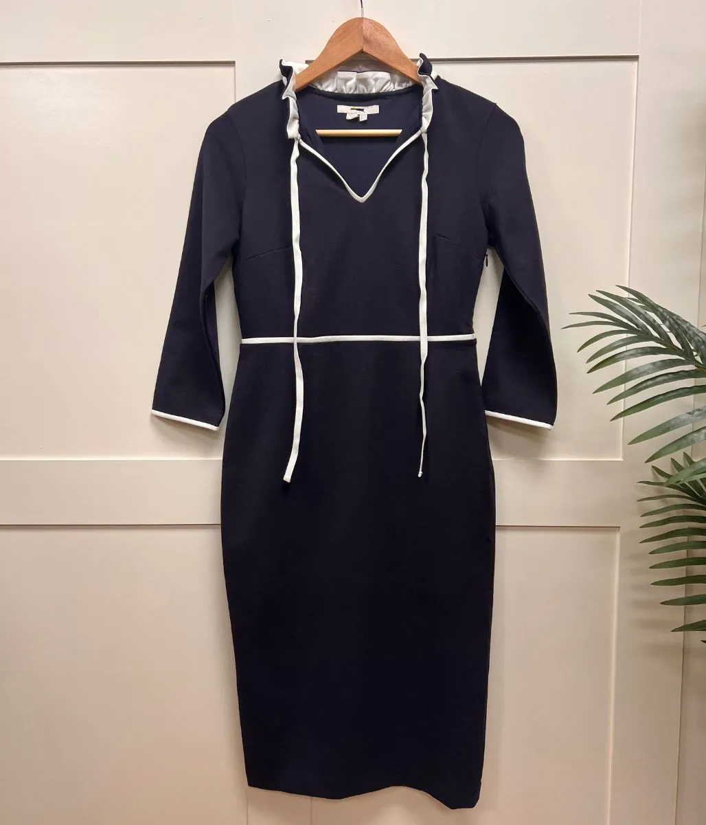 Navy Layla Ponte Dress