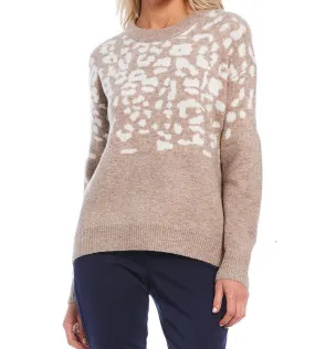 Niamh Leopard Intarsia Sweater