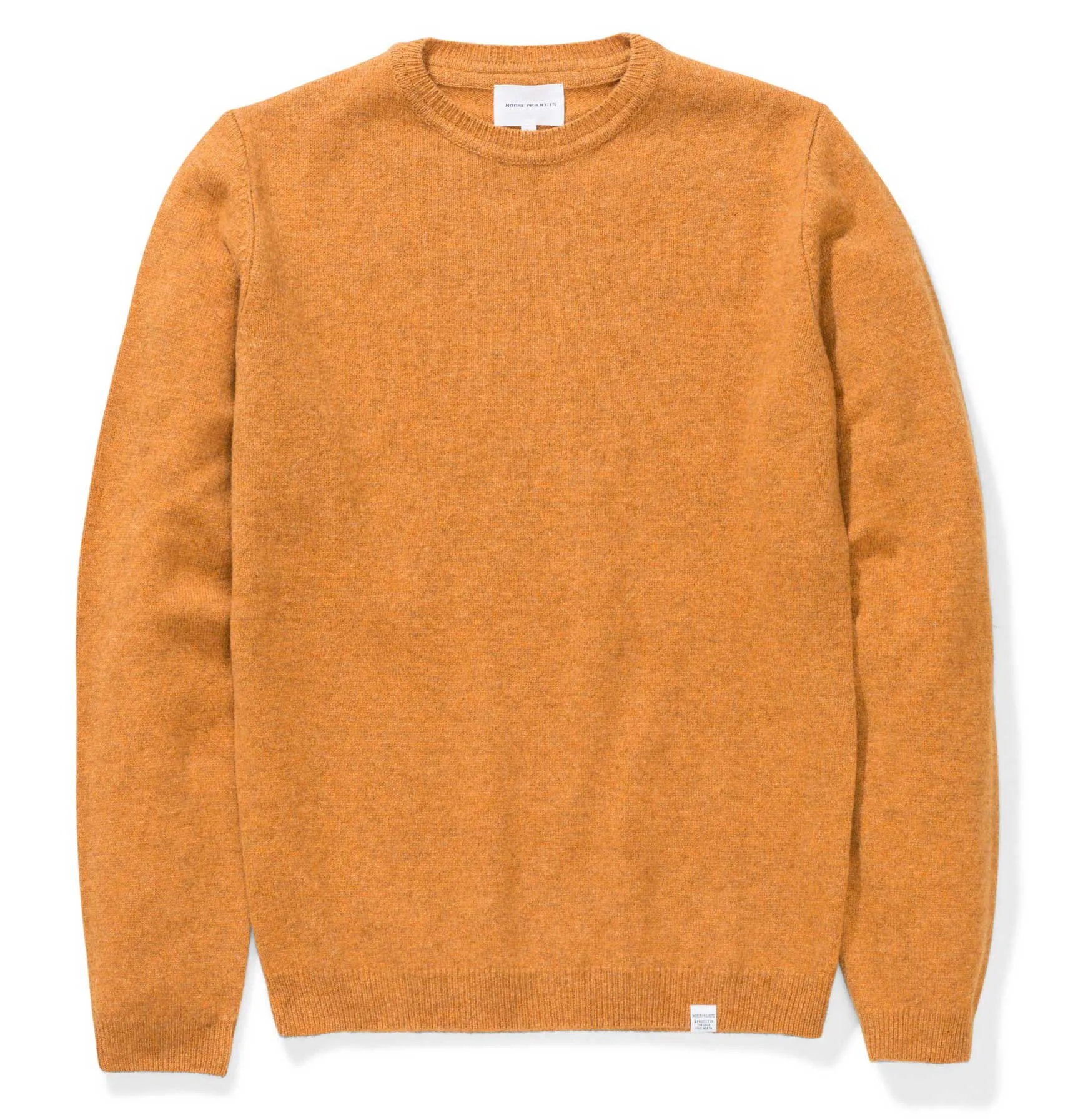 Norse Projects Sigfred Lambswool Jumper – Mustard Yellow