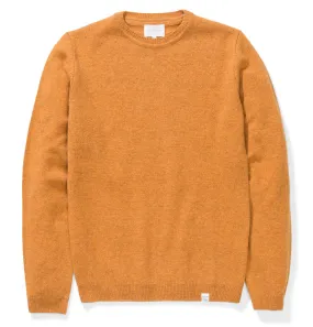 Norse Projects Sigfred Lambswool Jumper – Mustard Yellow