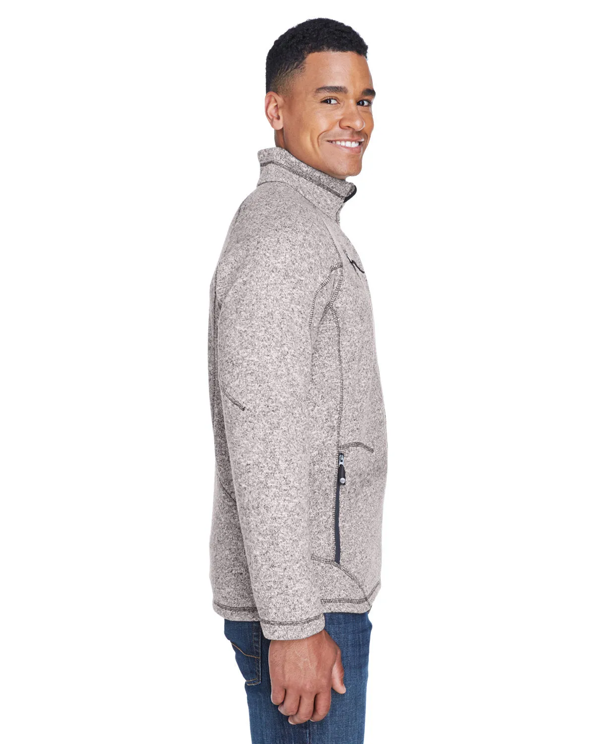 North End 88669 Men's Peak Sweater Fleece Jacket