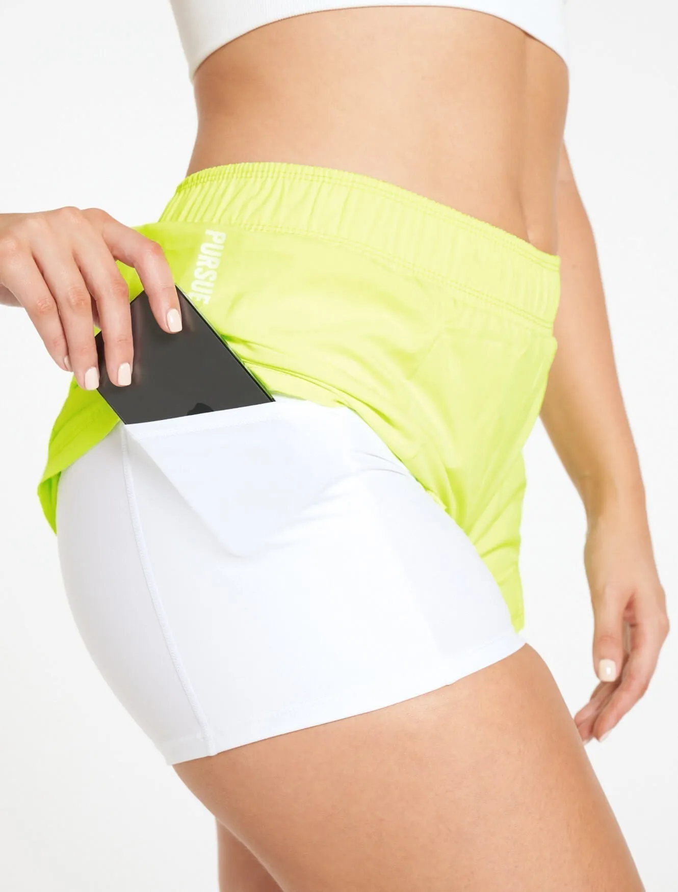 Pace Running Shorts - Volt Yellow