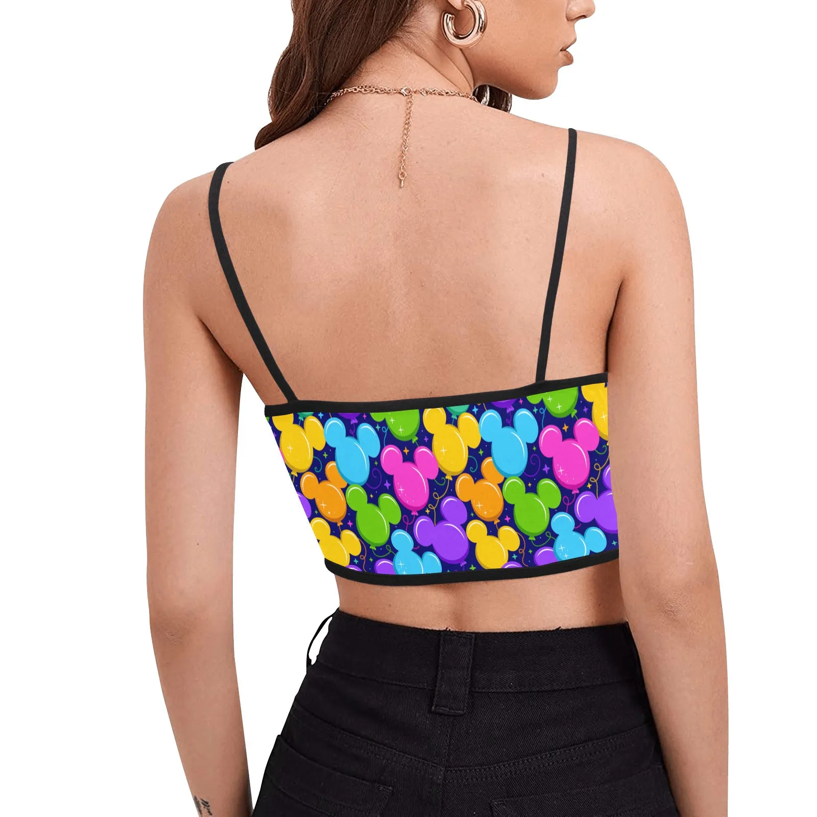 Park Balloons Women's Spaghetti Strap Crop Top