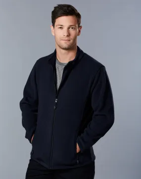 [PF07] Men's Bonded Polar Fleece Full Zip Jacket