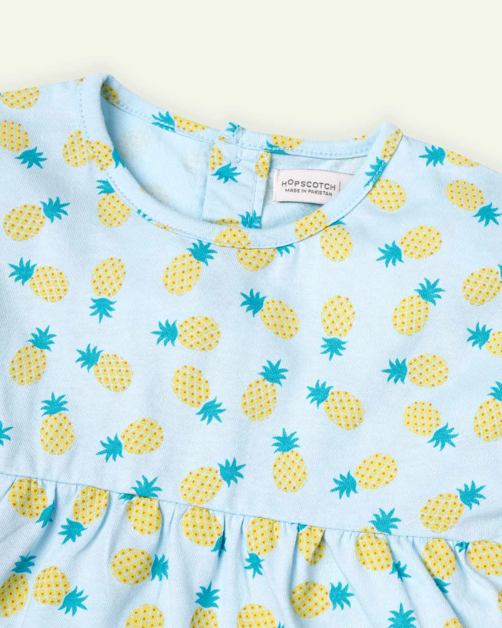 Pineapple Cropped Top